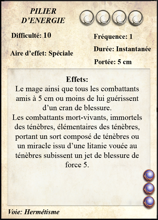 Pilier d'Énergie